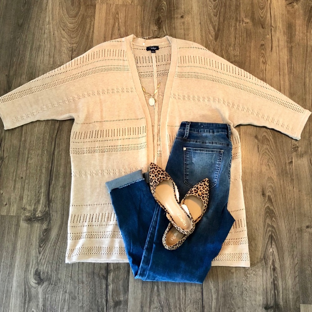 Crochet Cardigan Sweater